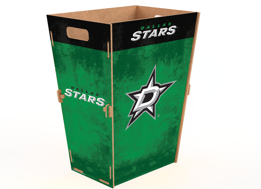 Wholesale NHL / H2173L-Waste Can Flat Pack Large / H2173L-Dallas Stars