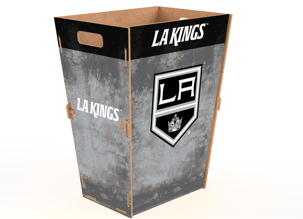 Wholesale NHL / H2173L-Waste Can Flat Pack Large / H2173L-Los Angeles Kings