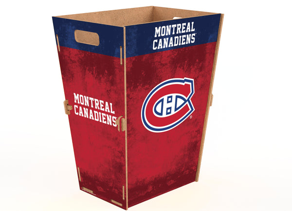 Wholesale NHL / H2173L-Waste Can Flat Pack Large / H2173L-Montreal Canadiens