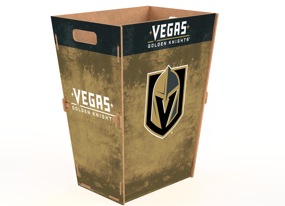 Wholesale NHL / H2173L-Waste Can Flat Pack Large / H2173L-Vegas Golden Knights