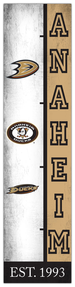 Wholesale NHL / H2210-Team Logo Progression 6x24 / H2210-Anaheim Ducks