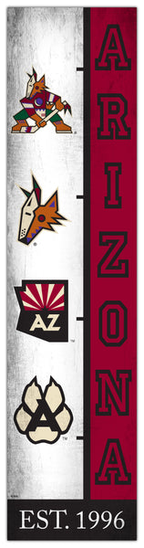 Wholesale NHL / H2210-Team Logo Progression 6x24 / H2210-Arizona Coyotes