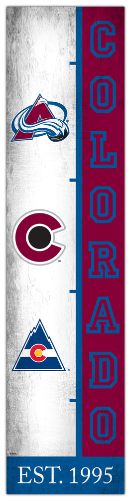 Wholesale NHL / H2210-Team Logo Progression 6x24 / H2210-Colorado Avalanche