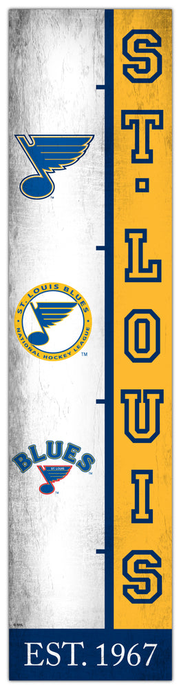 Wholesale NHL / H2210-Team Logo Progression 6x24 / H2210-St. Louis Blues