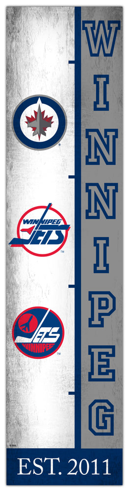 Wholesale NHL / H2210-Team Logo Progression 6x24 / H2210-Winnipeg Jets