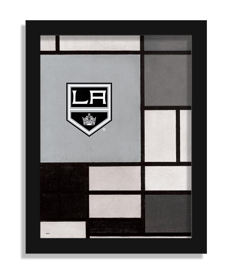 Wholesale NHL / H2212-Team Composition Fine Art 12x16 / H2212-Los Angeles Kings