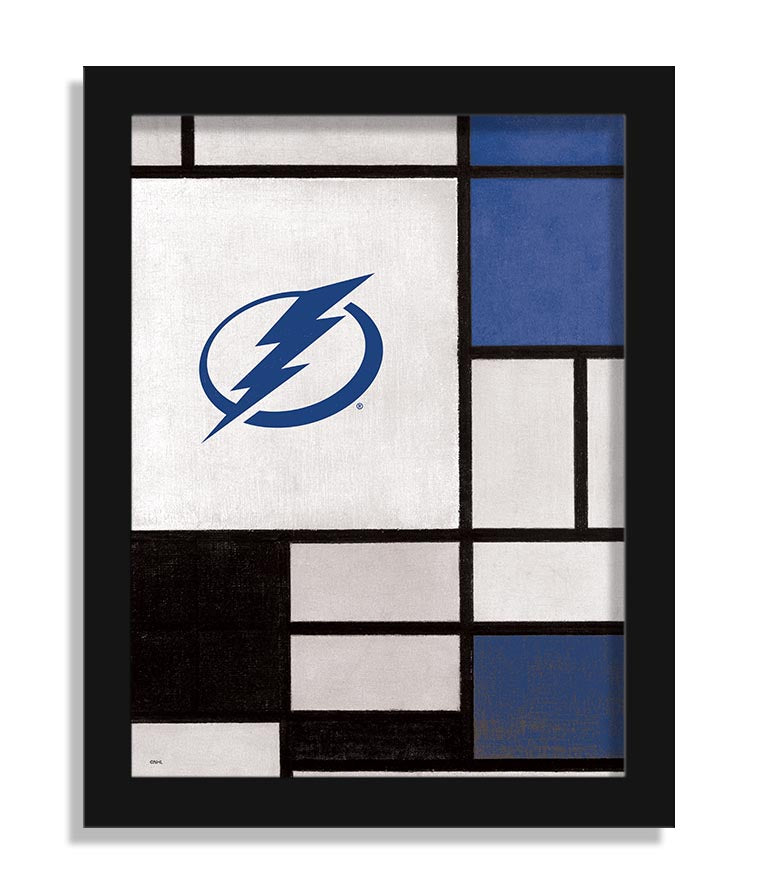 Wholesale NHL / H2212-Team Composition Fine Art 12x16 / H2212-Tampa Bay Lightning