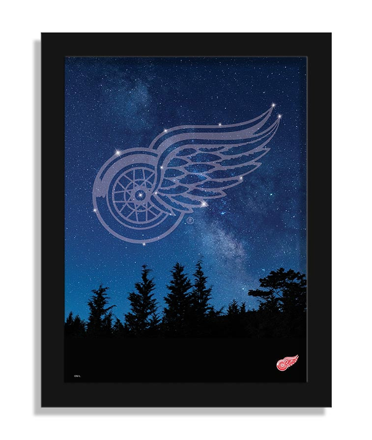 Wholesale NHL / H2213-In The Stars 12x16 / H2213-Detroit Red Wings