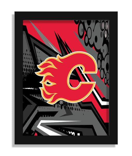 Wholesale NHL / H2214-Team Comic 12x16 / H2214-Calgary Flames