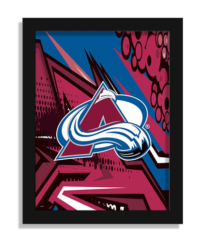 Wholesale NHL / H2214-Team Comic 12x16 / H2214-Colorado Avalanche