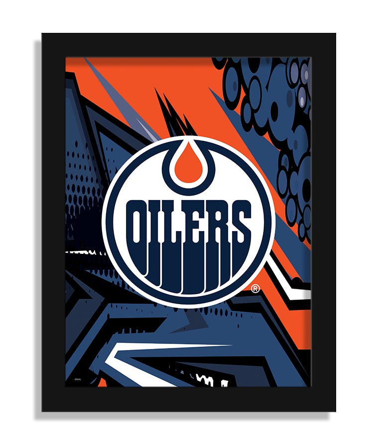 Wholesale NHL / H2214-Team Comic 12x16 / H2214-Edmonton Oilers