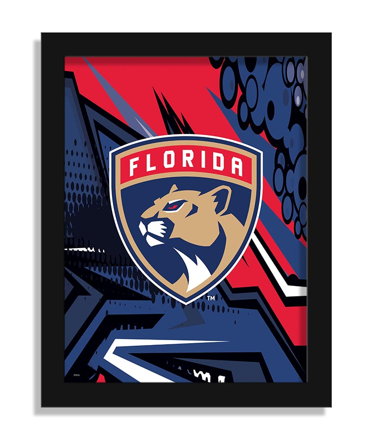 Wholesale NHL / H2214-Team Comic 12x16 / H2214-Florida Panthers