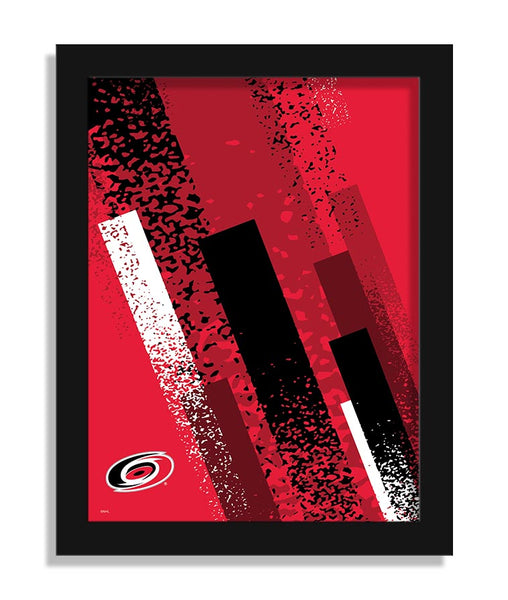 Wholesale NHL / H2215-Team Color Art 12x16 / H2215-Carolina Hurricanes