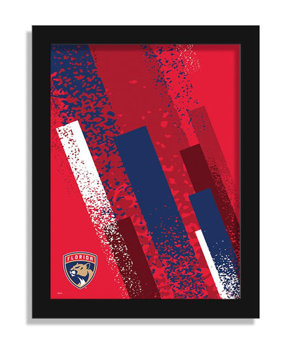 Wholesale NHL / H2215-Team Color Art 12x16 / H2215-Florida Panthers