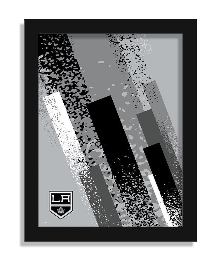 Wholesale NHL / H2215-Team Color Art 12x16 / H2215-Los Angeles Kings