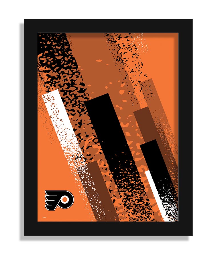 Wholesale NHL / H2215-Team Color Art 12x16 / H2215-Philadelphia Flyers