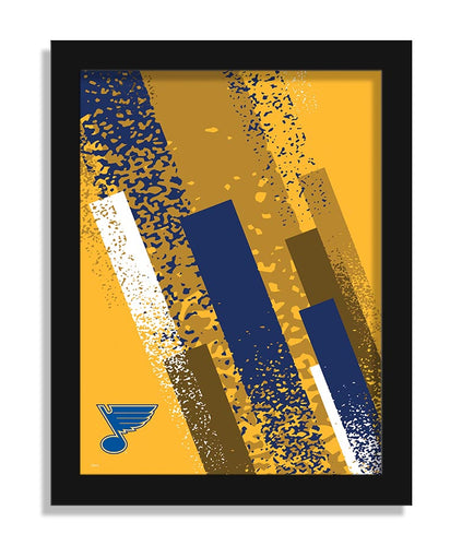 Wholesale NHL / H2215-Team Color Art 12x16 / H2215-St. Louis Blues