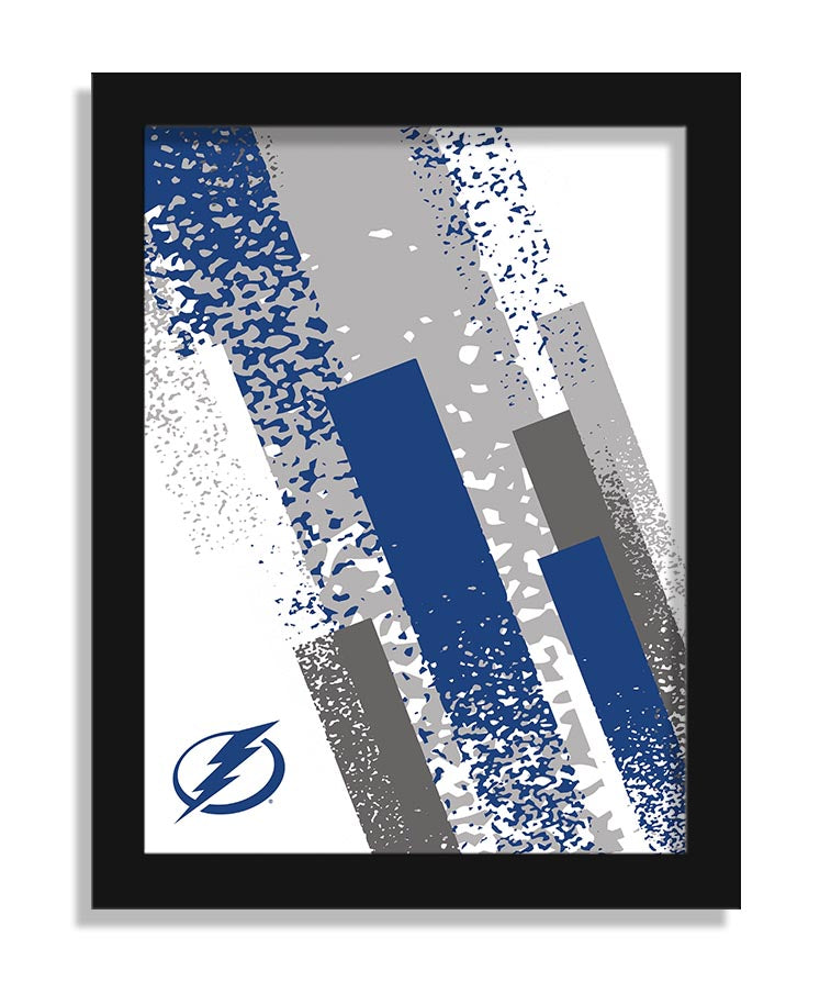 Wholesale NHL / H2215-Team Color Art 12x16 / H2215-Tampa Bay Lightning