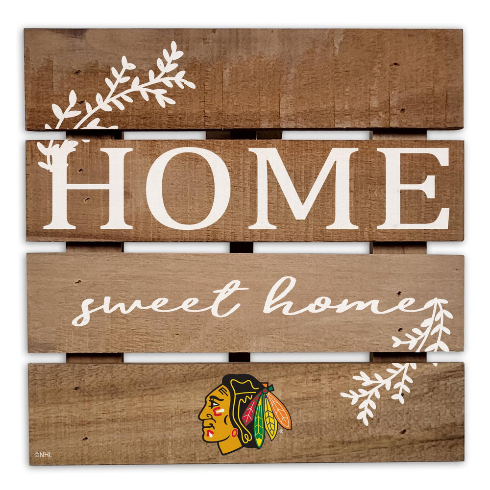 Wholesale NHL / H2221-Home Sweet Home Trivet Hot Plate / H2221-Chicago Blackhawks