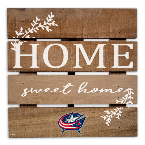 Wholesale NHL / H2221-Home Sweet Home Trivet Hot Plate / H2221-Columbus Blue Jackets