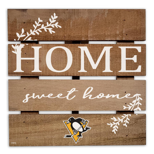 Wholesale NHL / H2221-Home Sweet Home Trivet Hot Plate / H2221-Pittsburgh Penguins