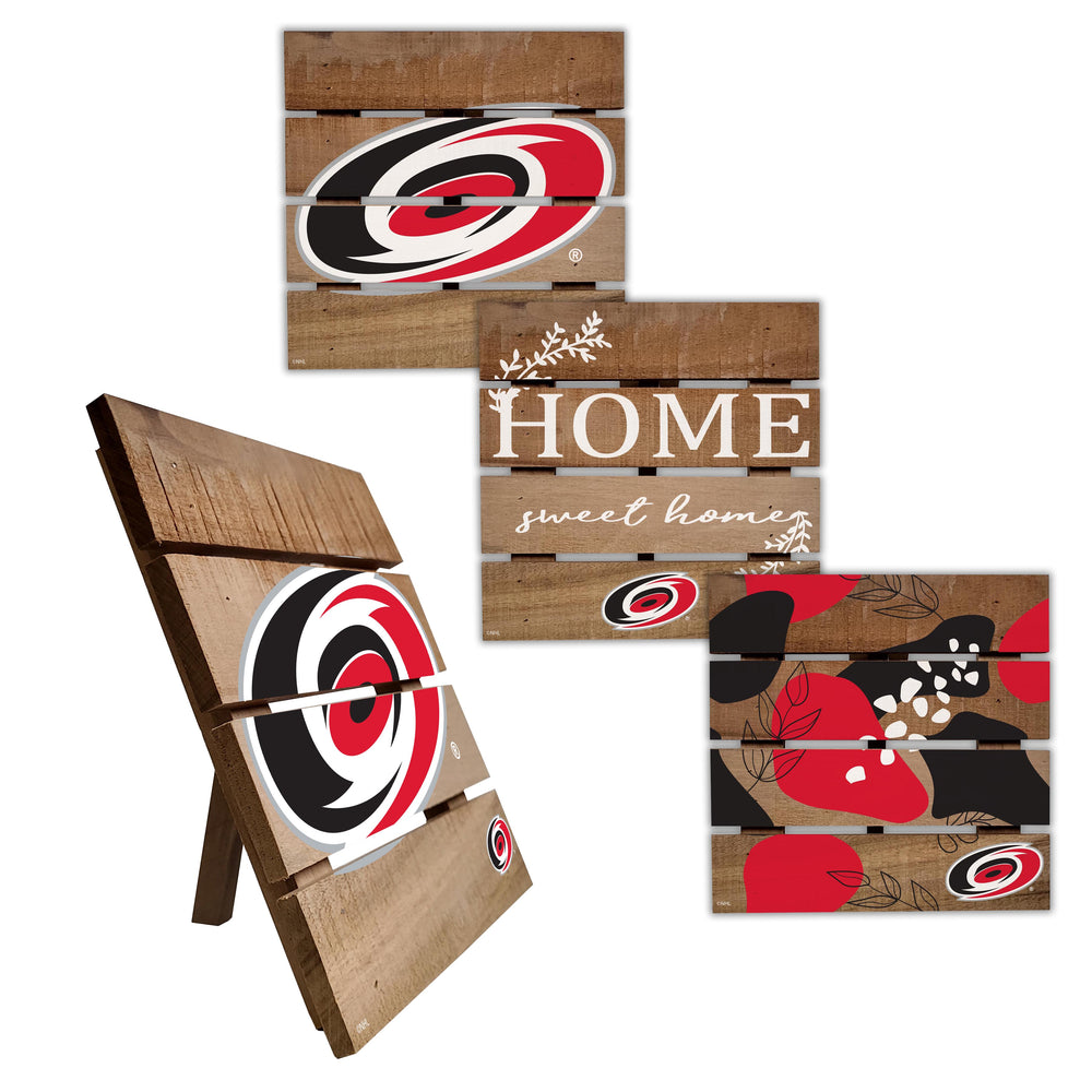 Wholesale NHL / H2223-Trivet Hot Plate Set of 4 (2221, 2222, 2122x2) / H2223-Carolina Hurricanes