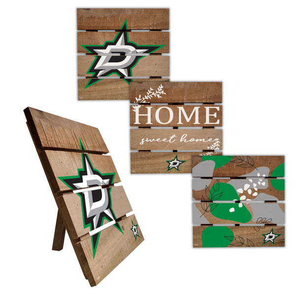 Wholesale NHL / H2223-Trivet Hot Plate Set of 4 (2221, 2222, 2122x2) / H2223-Dallas Stars