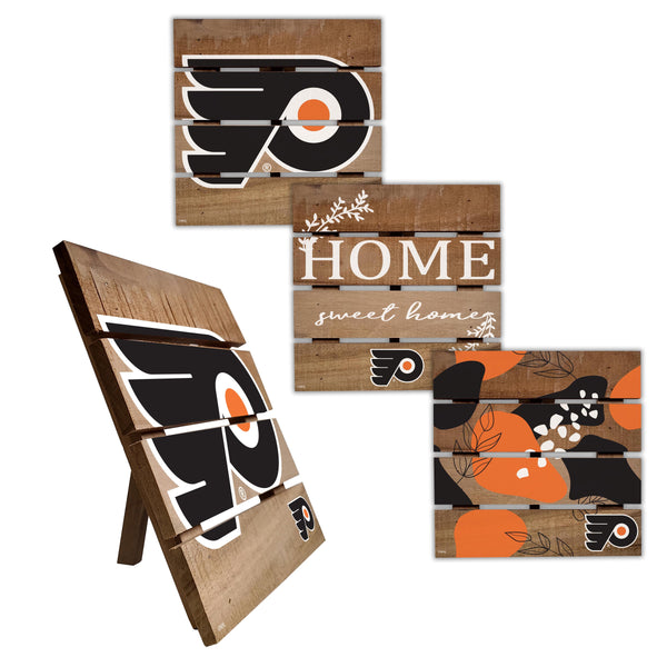 Wholesale NHL / H2223-Trivet Hot Plate Set of 4 (2221, 2222, 2122x2) / H2223-Philadelphia Flyers