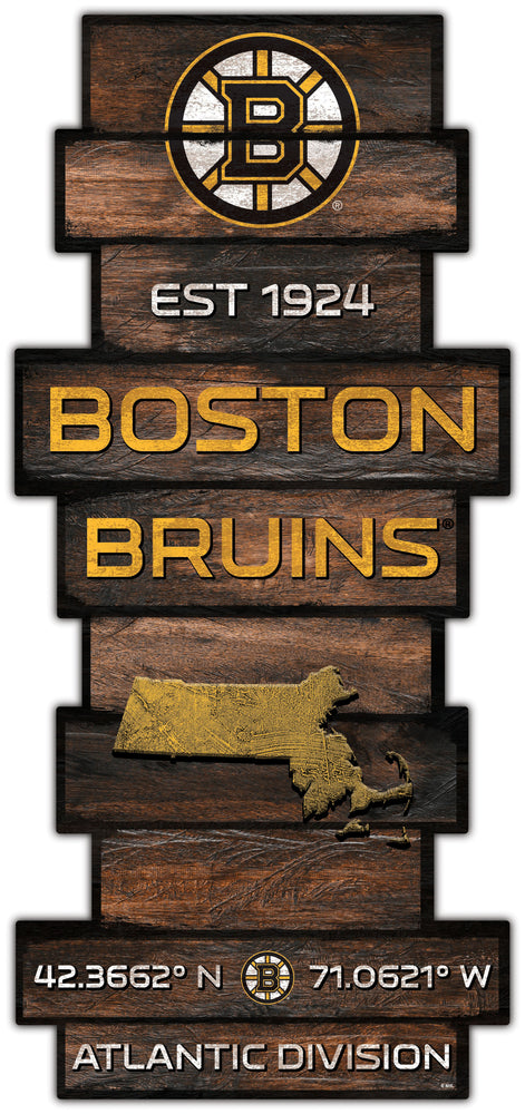 Wholesale NHL / H2225-Wood Celebration Stack / H2225-Boston Bruins