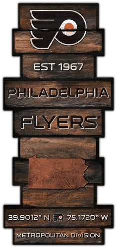 Wholesale NHL / H2225-Wood Celebration Stack / H2225-Philadelphia Flyers