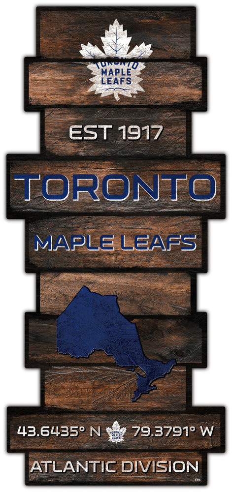 Wholesale NHL / H2225-Wood Celebration Stack / H2225-Toronto Maple Leafs