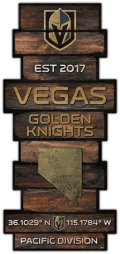 Wholesale NHL / H2225-Wood Celebration Stack / H2225-Vegas Golden Knights