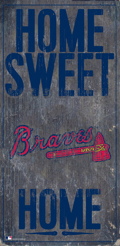 Wholesale MLB0653-Sweet Home 6x12 V / M0653-Atlanta Braves