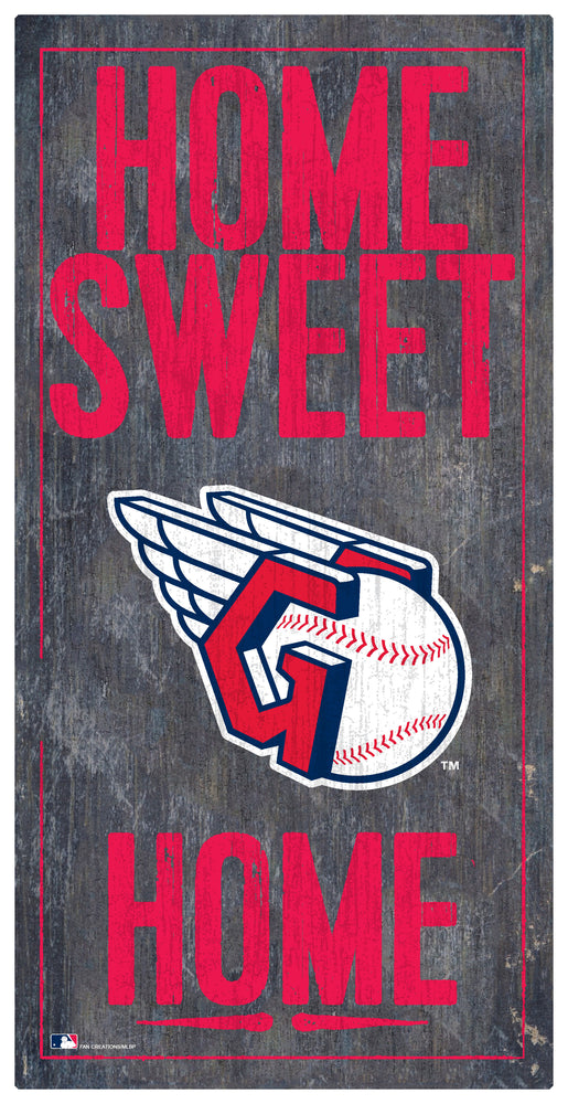 Wholesale MLB0653-Sweet Home 6x12 V / M0653-Cleveland Guardians