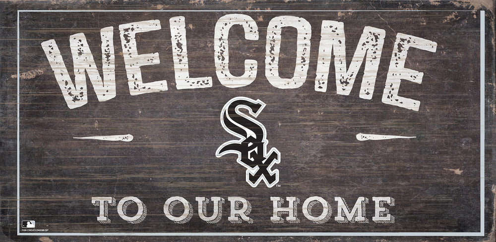 Wholesale MLB0654-Welcome 6x12 H / M0654-Chicago White Sox