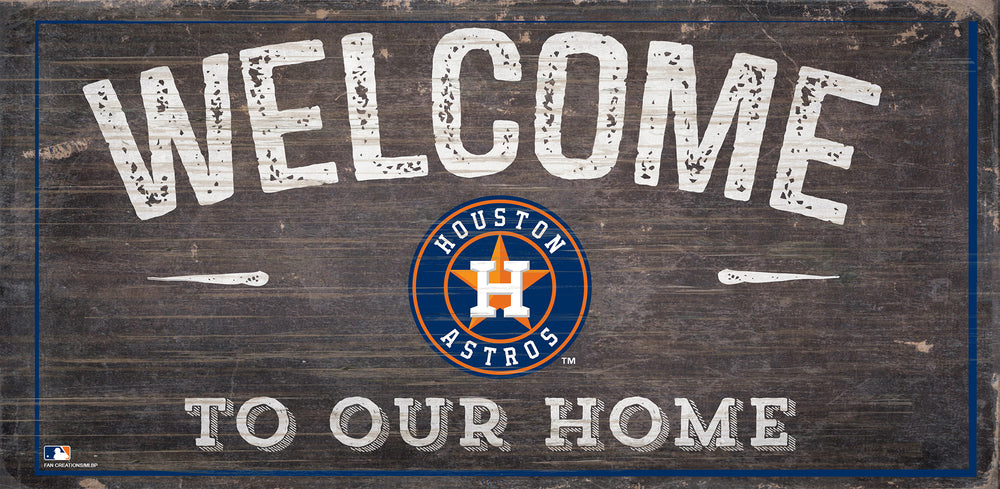Wholesale MLB0654-Welcome 6x12 H / M0654-Houston Astros