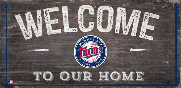 Wholesale MLB0654-Welcome 6x12 H / M0654-MInnesota Twins