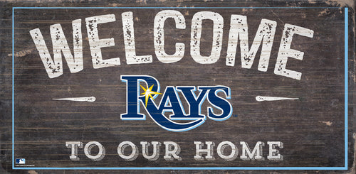 Wholesale MLB0654-Welcome 6x12 H / M0654-Tampa Bay Rays