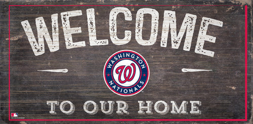 Wholesale MLB0654-Welcome 6x12 H / M0654-Washington Nationals