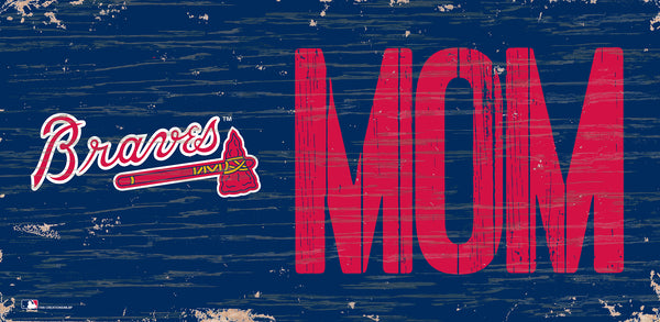 Wholesale MLB0714-Mom 6x12 H / M0714-Atlanta Braves