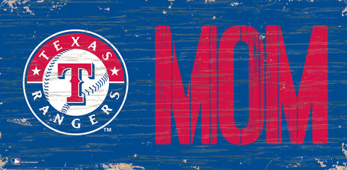 Wholesale MLB0714-Mom 6x12 H / M0714-Texas Rangers