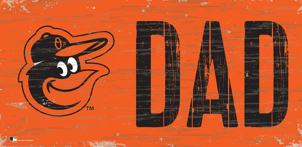 Wholesale MLB0715-Dad 6x12 H / M0715-Baltimore Orioles