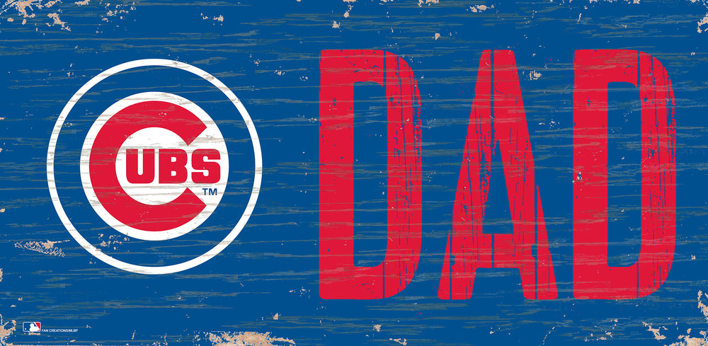 Wholesale MLB0715-Dad 6x12 H / M0715-Chicago Cubs