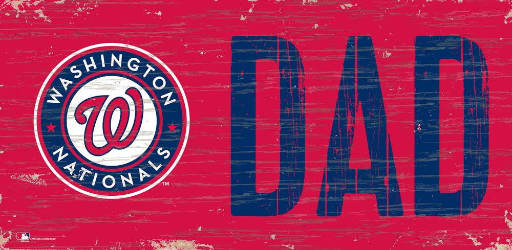 Wholesale MLB0715-Dad 6x12 H / M0715-Washington Nationals