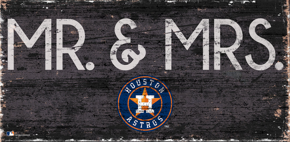 Wholesale MLB0732-Mr & Mrs 6x12 / M0732-Houston Astros
