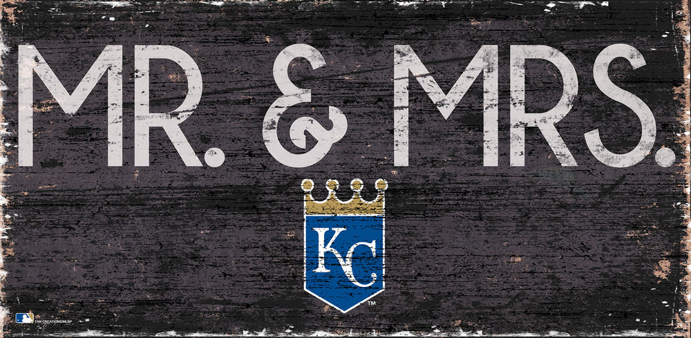 Wholesale MLB0732-Mr & Mrs 6x12 / M0732-Kansas City Royals