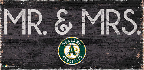 Wholesale MLB0732-Mr & Mrs 6x12 / M0732-Oakland Athletics