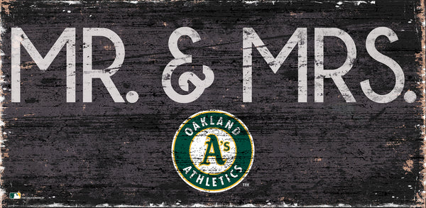 Wholesale MLB0732-Mr & Mrs 6x12 / M0732-Oakland Athletics
