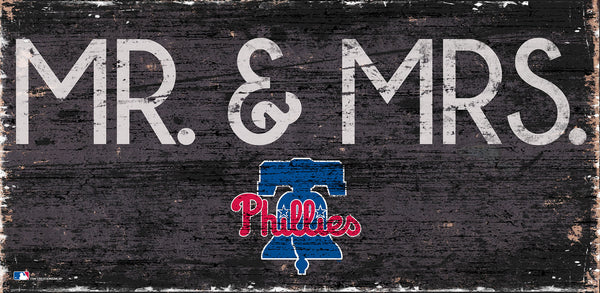 Wholesale MLB0732-Mr & Mrs 6x12 / M0732-Philadelphia Phillies