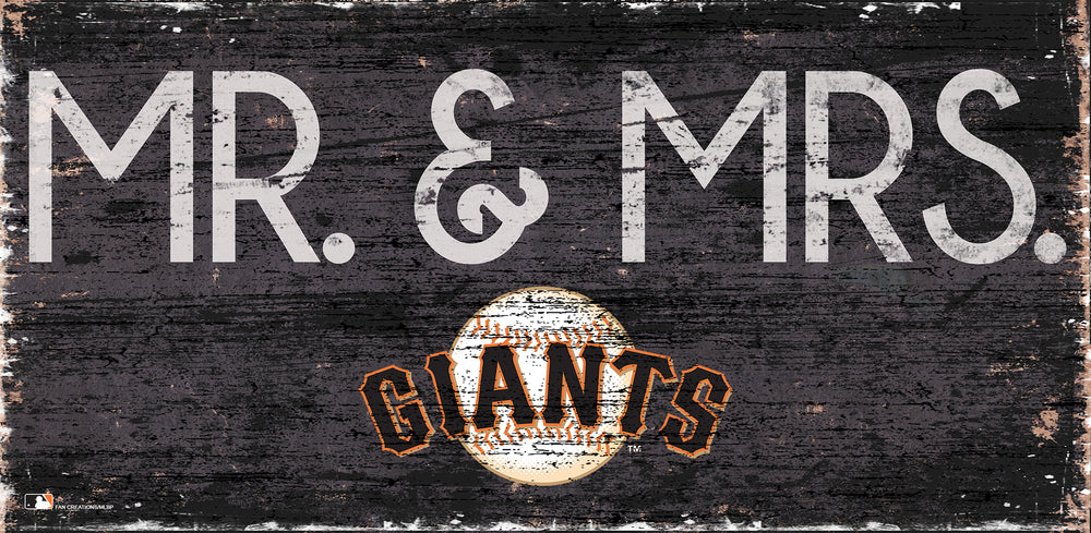 Wholesale MLB0732-Mr & Mrs 6x12 / M0732-San Francisco Giants